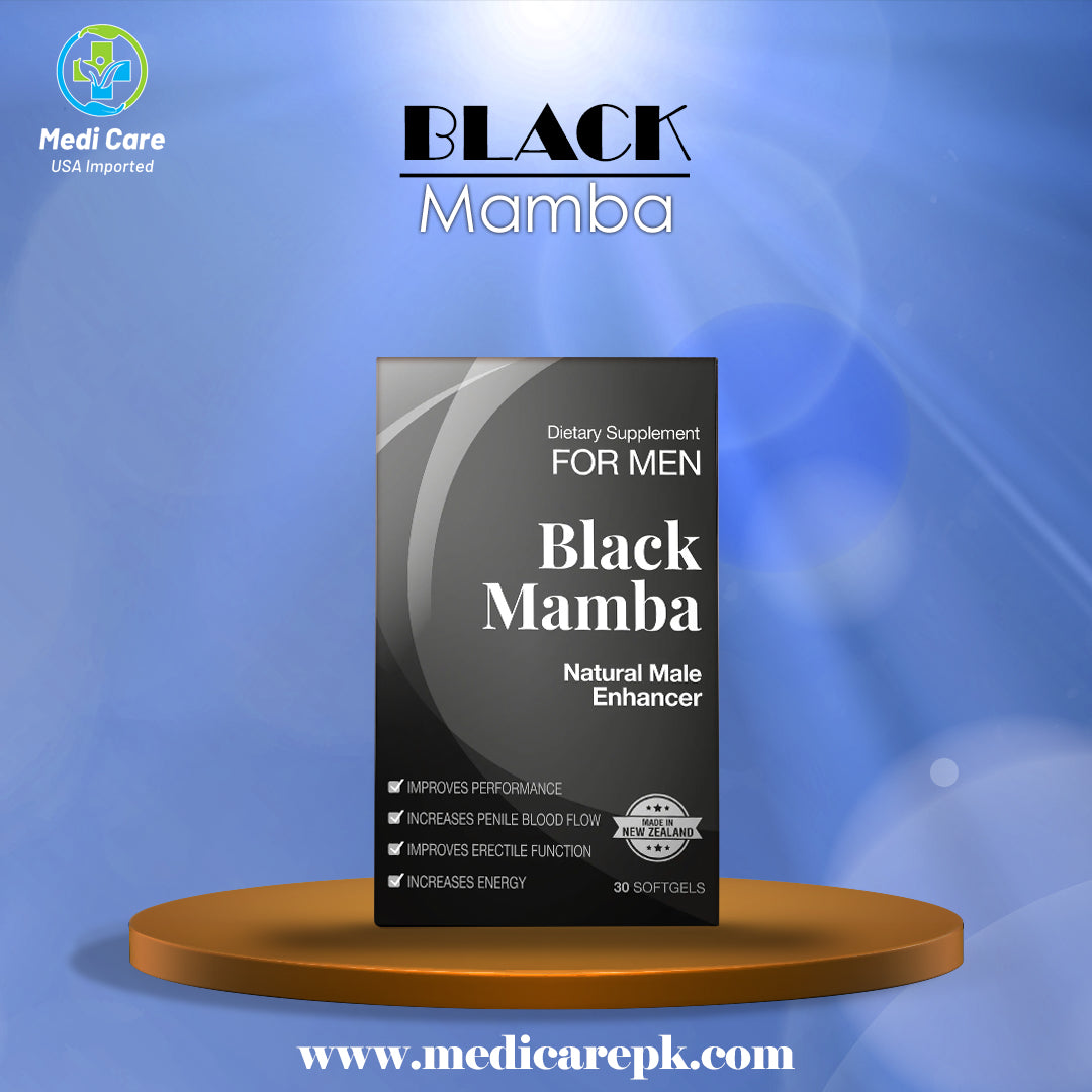 Black Mamba Capsule for Men | Imported from New Zealand at Rs 5,999. –  MediCarePk